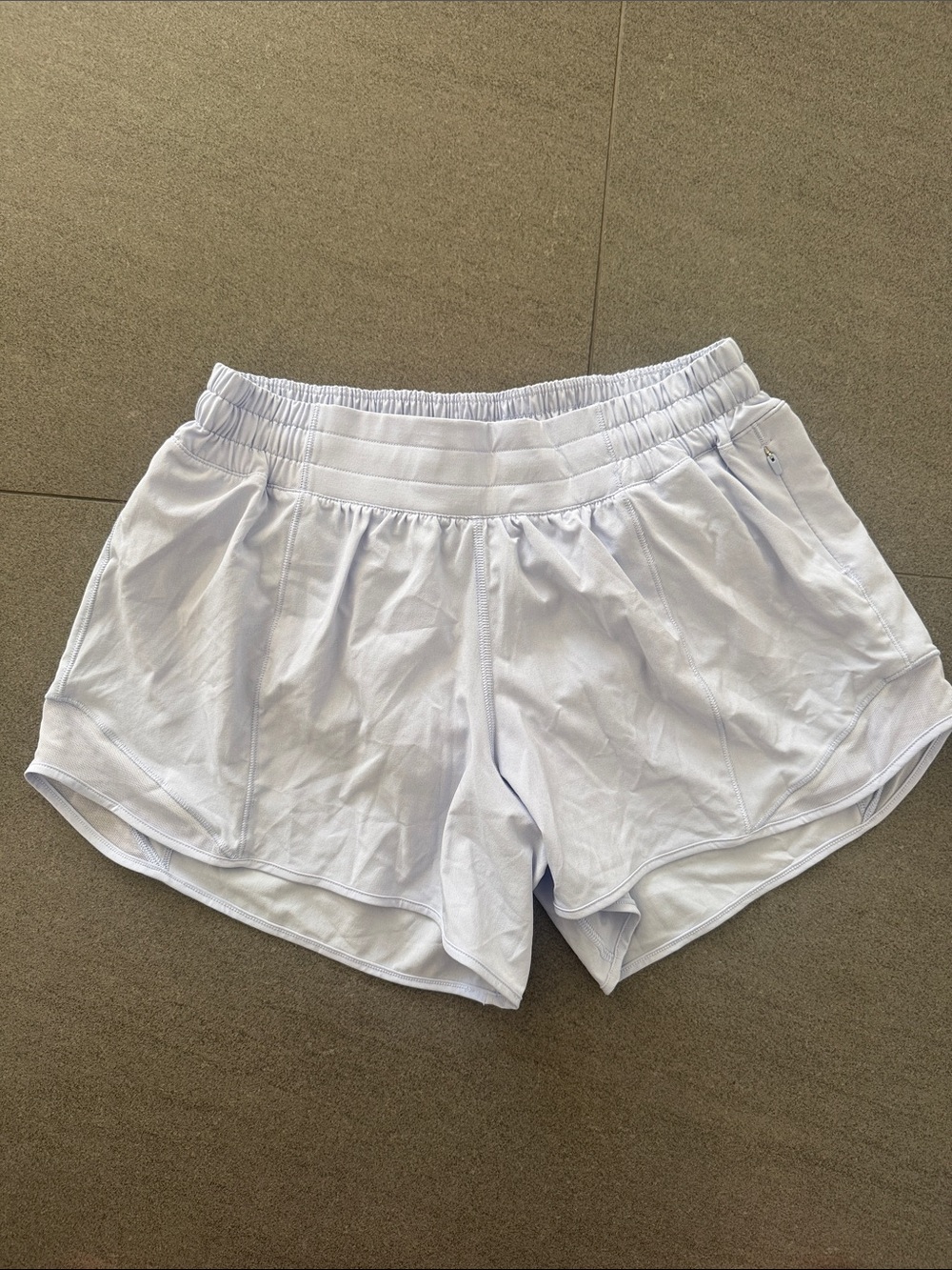 lululemon athletica Light Blue Women's Athletic Shorts